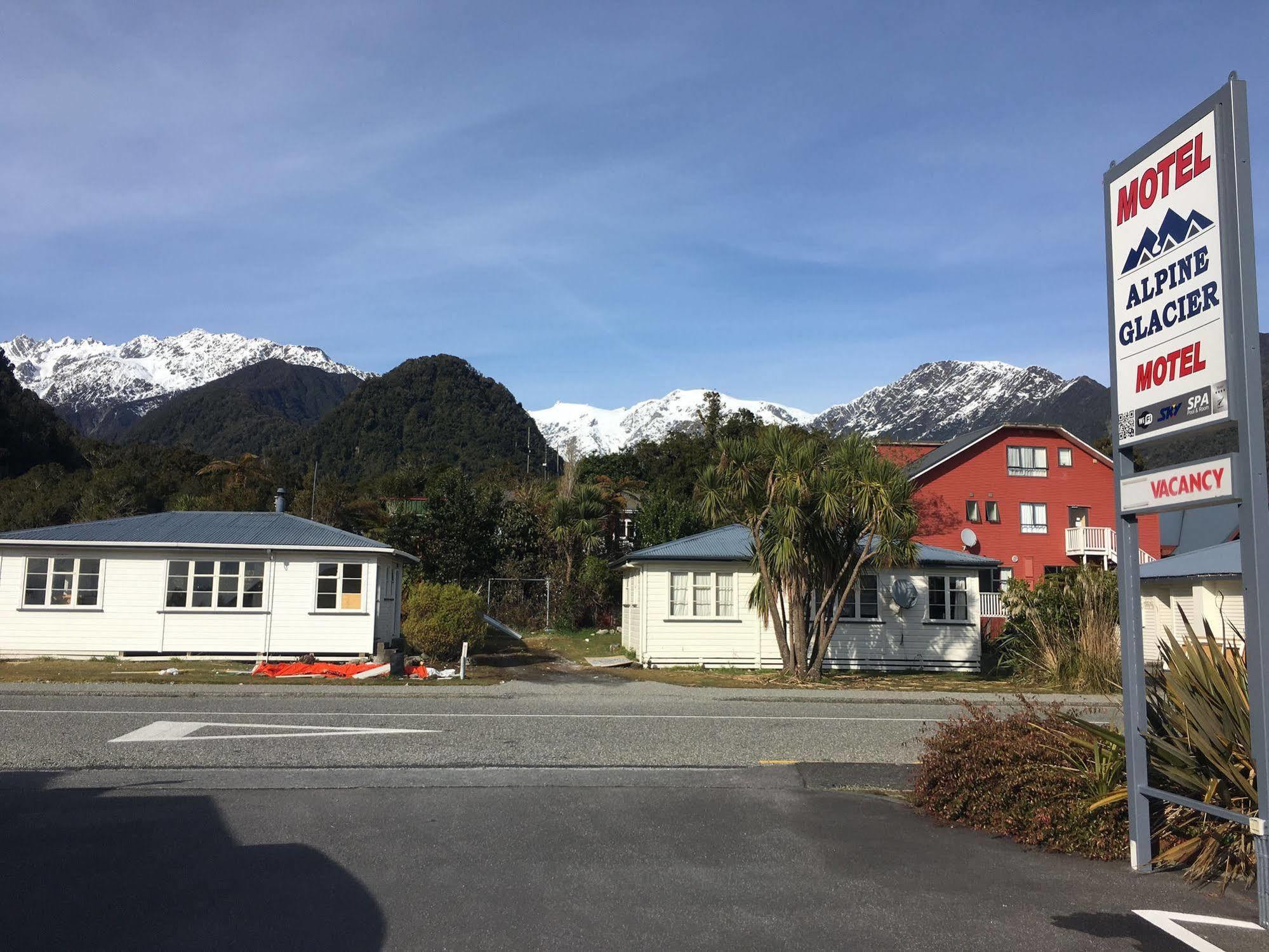 Alpine Glacier Motel Franz-Josef-Gletscher Exterior foto